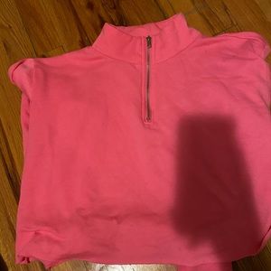 Long sleeve crop